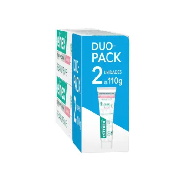Creme Dental Elmex Sensitive Professional e Gengiva Repara e Previne 2 Unidades de 110g cada