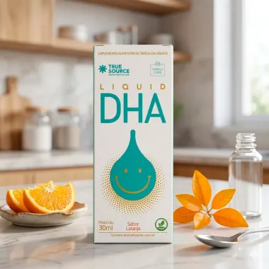 Liquid DHA True Source Sabor Laranja 30ml