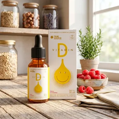 Vitamin D True Sabor Framboesa 30ml
