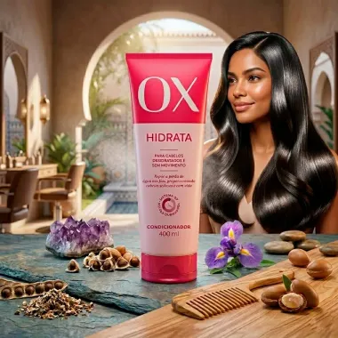 Condicionador OX Hidrata Cabelos Desidratados e Sem Movimento 400ml