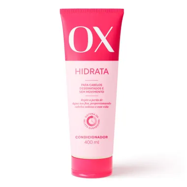 Condicionador OX Hidrata Cabelos Desidratados e Sem Movimento 400ml