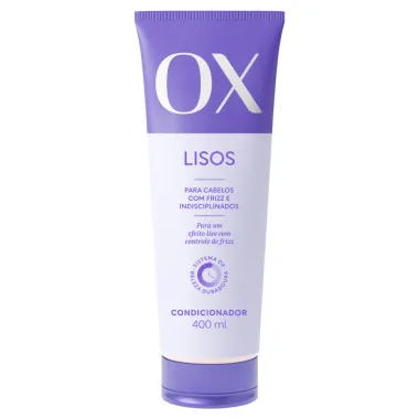 Condicionador OX Lisos Cabelos com Frizz e Indisciplinados 400ml