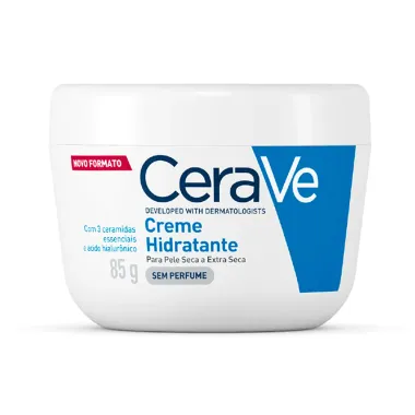 CeraVe Creme Hidratante para Pele Seca e Extra Seca Sem Perfume 85g
