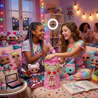 Bala L&iacute;quida Roll-on L.O.L. Surprise Sabor Morango