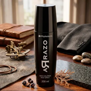 Deo Col&ocirc;nia Phytoderm Arrazo Body Spray Masculino 200ml