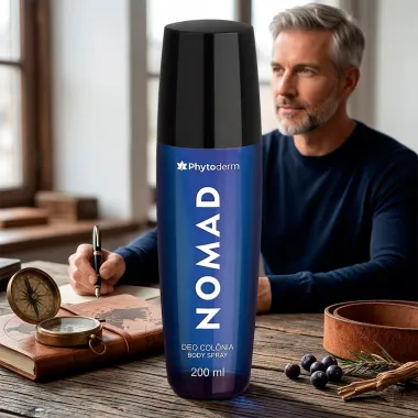 Deo Col&ocirc;nia Phytoderm Nomad Body Spray Masculino 200ml