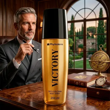 Deo Col&ocirc;nia Phytoderm Victory Body Spray Masculino 200ml