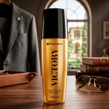 Deo Col&ocirc;nia Phytoderm Victory Body Spray Masculino 200ml