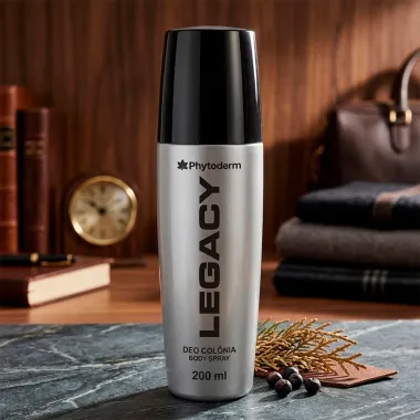 Deo Col&ocirc;nia Phytoderm Legacy Body Spray Masculino 200ml