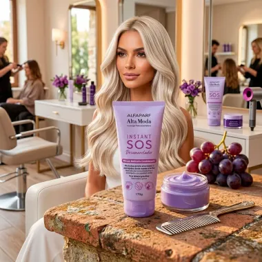M&aacute;scara Matizadora Condicionante Alta Moda Instant Sos Desamarelador 170g