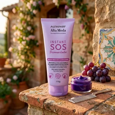 M&aacute;scara Matizadora Condicionante Alta Moda Instant Sos Desamarelador 170g