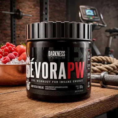 Pr&eacute; Treino &Eacute;vora PW Sabor Frutas Vermelhas 150g