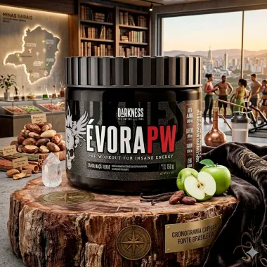 Pr&eacute; Treino &Eacute;vora PW Sabor Ma&ccedil;&atilde; Verde 150g