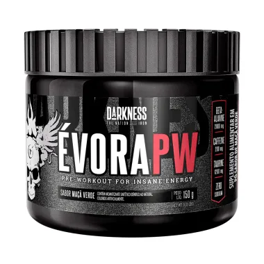 Pr&eacute; Treino &Eacute;vora PW Sabor Ma&ccedil;&atilde; Verde 150g