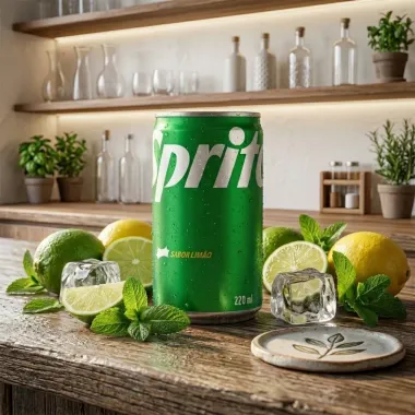 Refrigerante Sprite Sabor Lim&atilde;o Lata 220ml