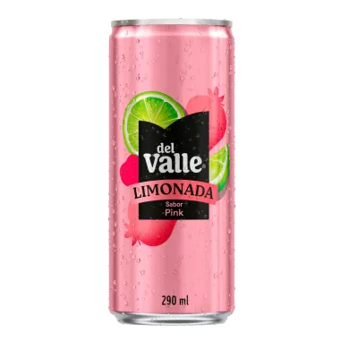 Suco Del Valle Limonada Sabor Pink Lata 290ml