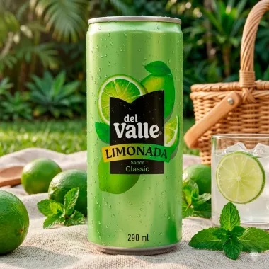 Suco Del Valle Limonada Sabor Classic Lata 290ml
