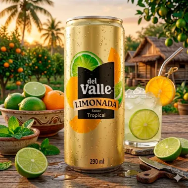 Suco Del Valle Limonada Sabor Tropical Lata 290ml