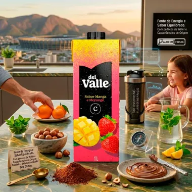 Suco Del Valle Sabor Manga e Morango 1 Litro