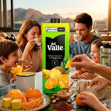 Suco Del Valle Sabor Abacaxi e Tangerina 1 Litro