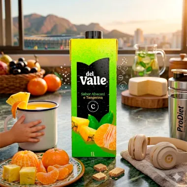 Suco Del Valle Sabor Abacaxi e Tangerina 1 Litro