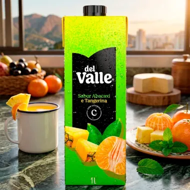 Suco Del Valle Sabor Abacaxi e Tangerina 1 Litro