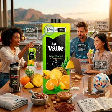 Suco Del Valle Sabor Abacaxi e Tangerina 1 Litro