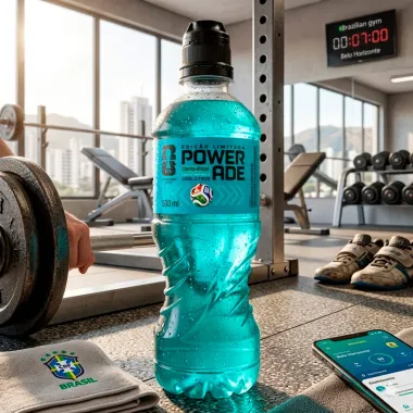 Isot&ocirc;nico Powerade Contra Ataque Cool Citrus 500ml