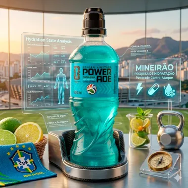 Isot&ocirc;nico Powerade Contra Ataque Cool Citrus 500ml