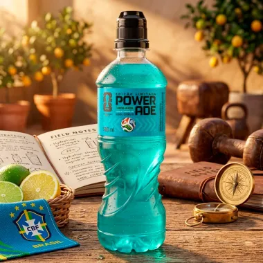 Isot&ocirc;nico Powerade Contra Ataque Cool Citrus 500ml