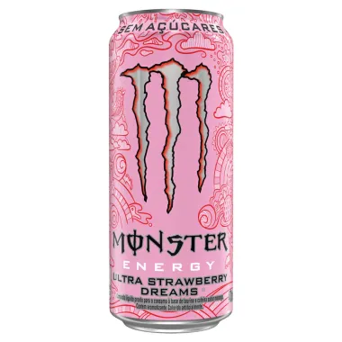 Energetico Monster Energy Ultra Strawberry Dreams Sem A&ccedil;&uacute;cares 473ml