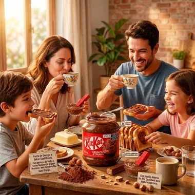 Creme Kit Kat Crunchy e Creamy 330g