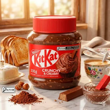 Creme Kit Kat Crunchy e Creamy 330g