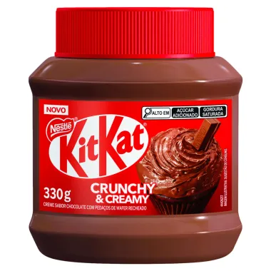 Creme Kit Kat Crunchy e Creamy 330g