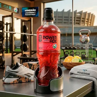 Isot&ocirc;nico Powerade Ataque Citrus Kick 500ml
