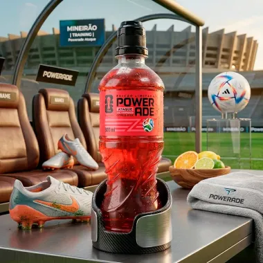 Isot&ocirc;nico Powerade Ataque Citrus Kick 500ml