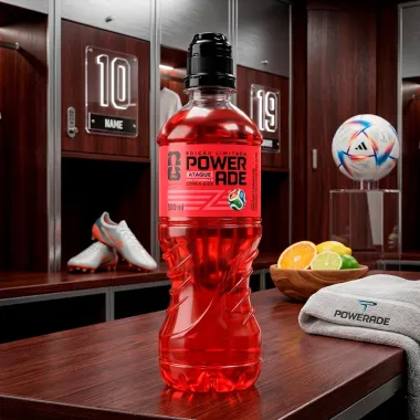 Isot&ocirc;nico Powerade Ataque Citrus Kick 500ml