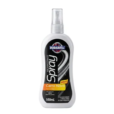 Aromatizante para Carros Rodabrill Spray Carro Novo 100ml