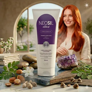 Condicionador Neosil Attack U.SK Passo 02 Cabelo Fragilizado e com Quebra 150ml