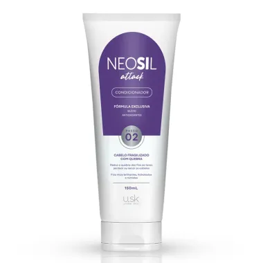 Condicionador Neosil Attack U.SK Passo 02 Cabelo Fragilizado e com Quebra 150ml