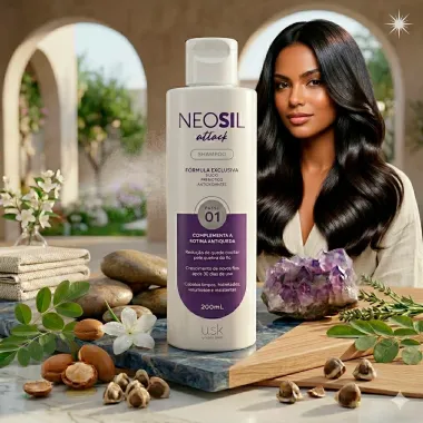 Shampoo Antiqueda Neosil Attack U.SK Passo 01 200ml