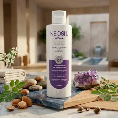 Shampoo Antiqueda Neosil Attack U.SK Passo 01 200ml