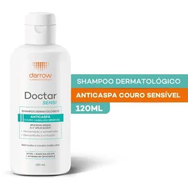 Shampoo Dermatol&oacute;gico Darrow Doctar Sensi Anticaspa 120ml