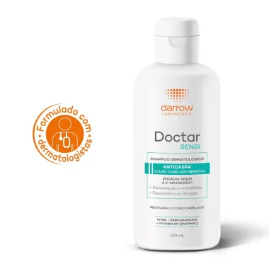 Shampoo Dermatol&oacute;gico Darrow Doctar Sensi Anticaspa 120ml
