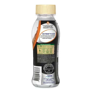 Bebida L&aacute;ctea Nutren Protein 15g de Prote&iacute;nas Col&aacute;geno Sabor Chocolate 260ml