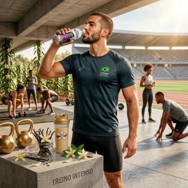 Bebida L&aacute;ctea Nutren Protein 15g de Prote&iacute;nas Col&aacute;geno Sabor Baunilha 260ml