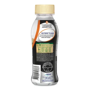 Bebida L&aacute;ctea Nutren Protein 15g de Prote&iacute;nas Col&aacute;geno Sabor Baunilha 260ml