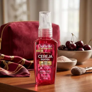 &Oacute;leo Reparador Dabelle Cereja Mania 45ml