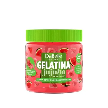 Gelatina Capilar DaBelle Jujuba de Melancia 500g