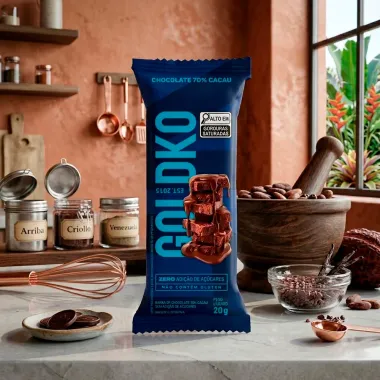 Chocolate GolDko 70% Cacau 20g